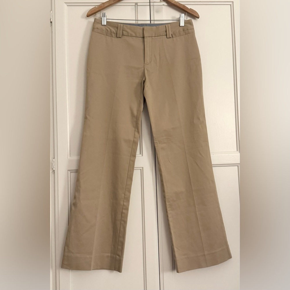 Banana Republic The Logan Fit Trousers in Tan - Picture 2 of 7